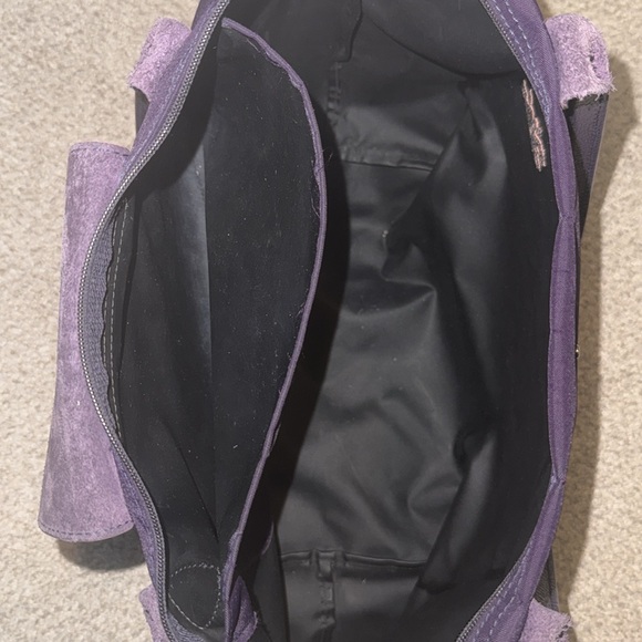 Purple Longchomp Large Le Pliage Tote - Picture 7 of 9